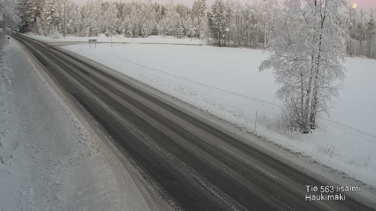 Weather Camera Image Road 573 Iisalmi, Haukimäki, Iisalmi, Pohjois-Savo