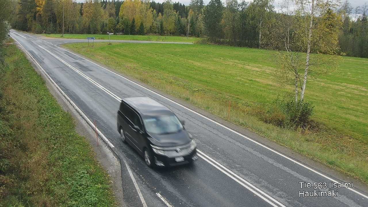 Weather Camera Image Väg 573 Iidensalmi, Haukimäki, Iisalmi, Pohjois-Savo
