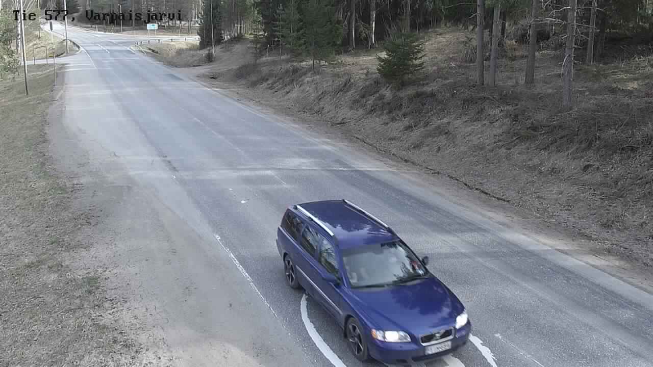 Kelikamerat Kuva Tie 577 Lapinlahti, Varpaisjärvi, Lapinlahti, Pohjois-Savo