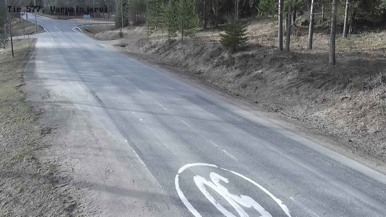 Weather Camera Image Road 577 Lapinlahti, Varpaisjärvi, Lapinlahti, Pohjois-Savo