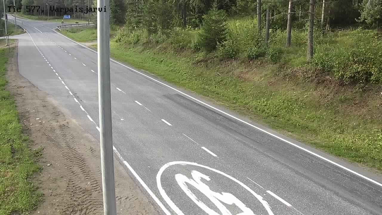 Weather Camera Image Väg 577 Lapinlax, Varpaisjärvi, Lapinlahti, Pohjois-Savo