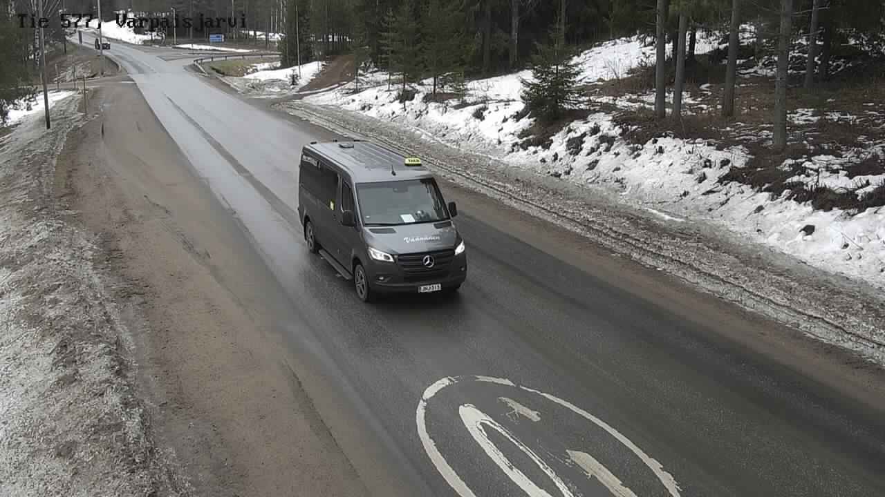 Kelikamerat Kuva Tie 577 Lapinlahti, Varpaisjärvi, Lapinlahti, Pohjois-Savo