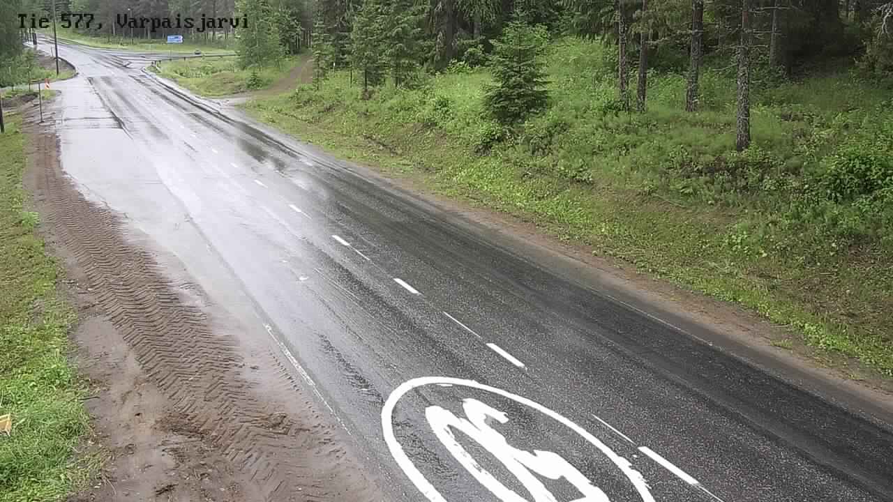 Weather Camera Image Väg 577 Lapinlax, Varpaisjärvi, Lapinlahti, Pohjois-Savo