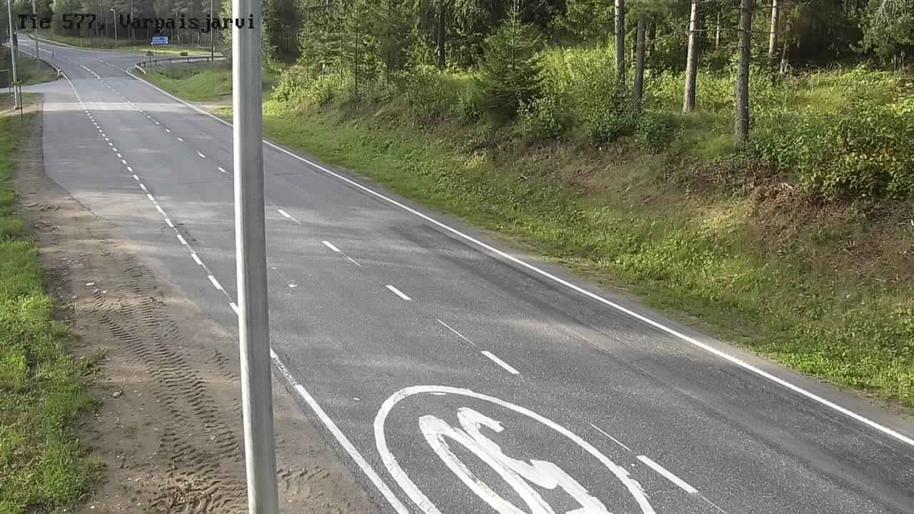 Weather Camera Image Väg 577 Lapinlax, Varpaisjärvi, Lapinlahti, Pohjois-Savo