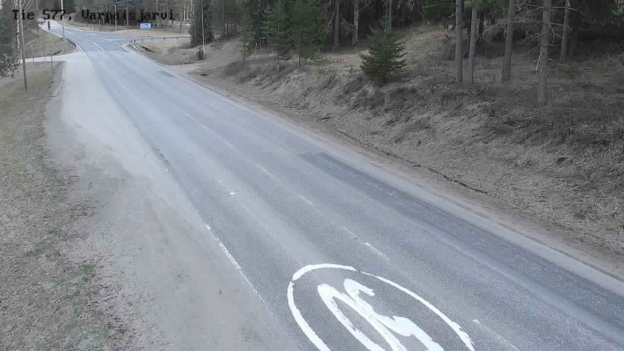 Kelikamerat Kuva Tie 577 Lapinlahti, Varpaisjärvi, Lapinlahti, Pohjois-Savo