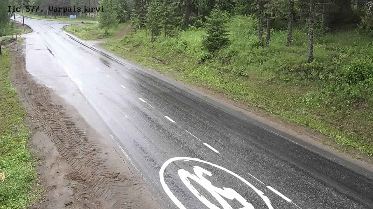 Weather Camera Image Väg 577 Lapinlax, Varpaisjärvi, Lapinlahti, Pohjois-Savo