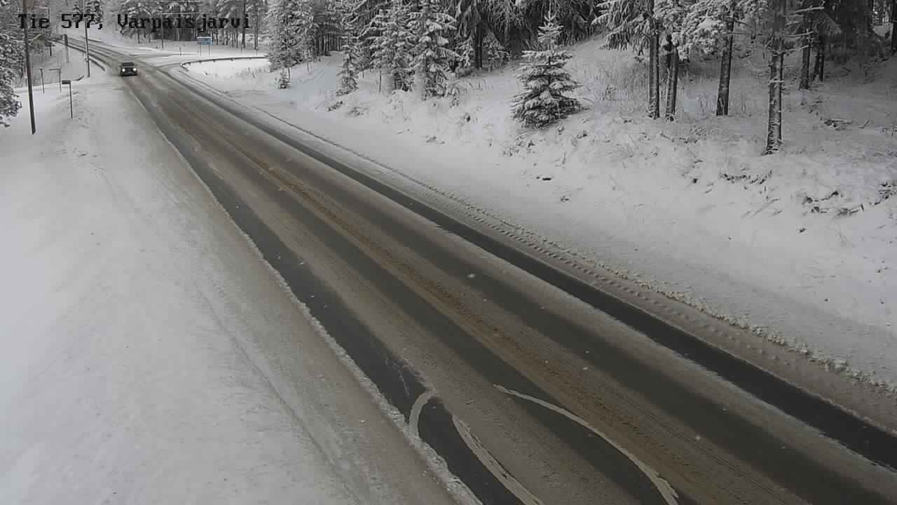 Kelikamerat Kuva Tie 577 Lapinlahti, Varpaisjärvi, Lapinlahti, Pohjois-Savo