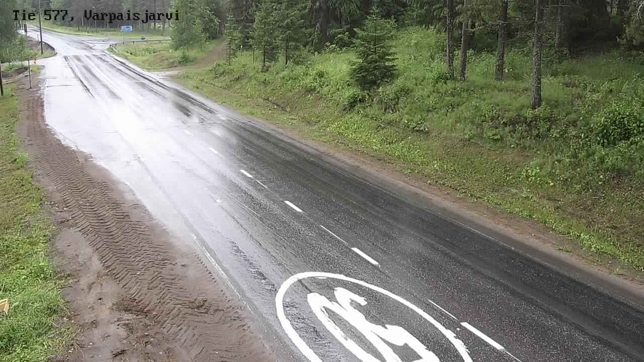Weather Camera Image Väg 577 Lapinlax, Varpaisjärvi, Lapinlahti, Pohjois-Savo