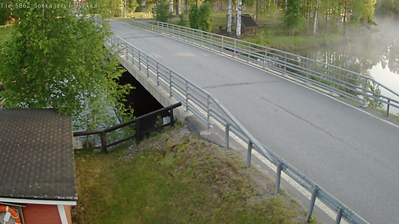 Weather Camera Image Road 5862 Sonkajärvi, Jyrkkä, Sonkajärvi, Pohjois-Savo