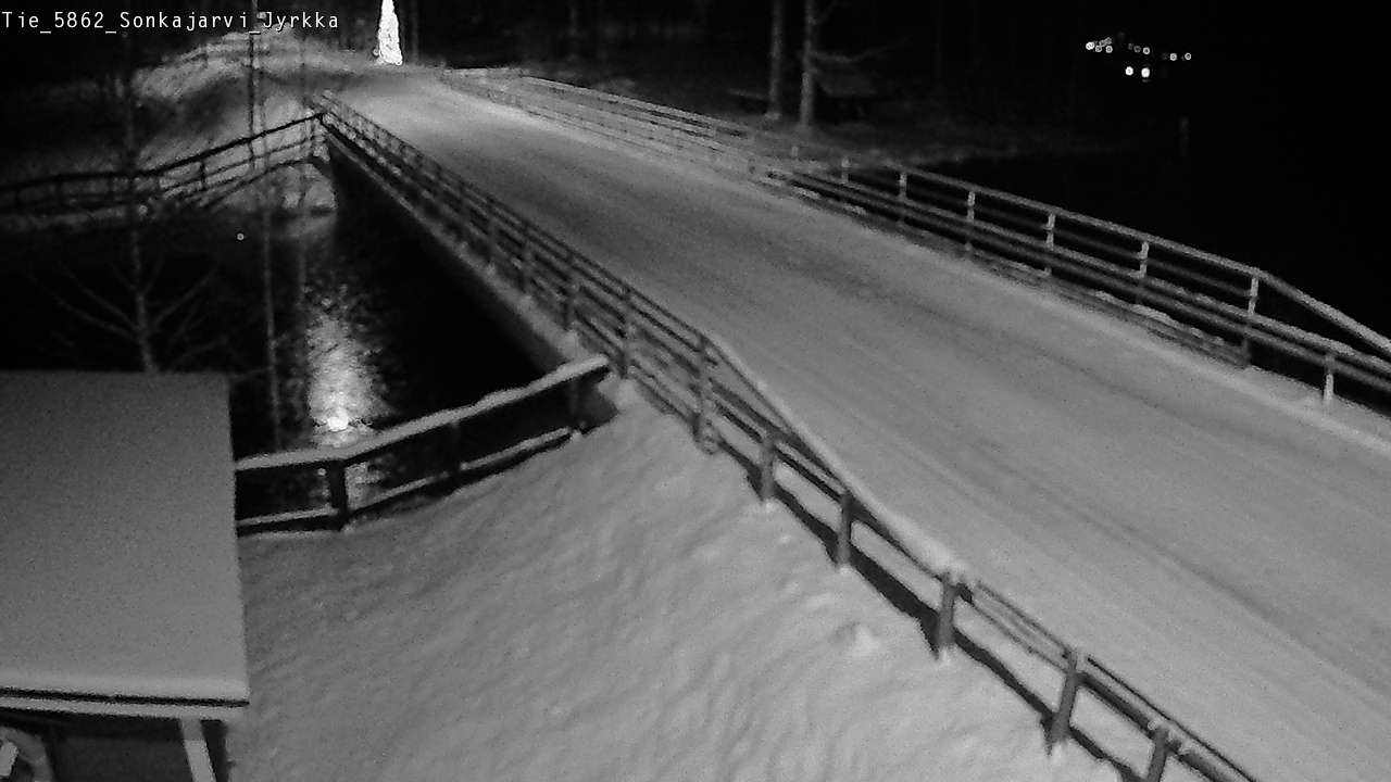 Weather Camera Image Väg 5862 Sonkajärvi, Jyrkkä, Sonkajärvi, Pohjois-Savo