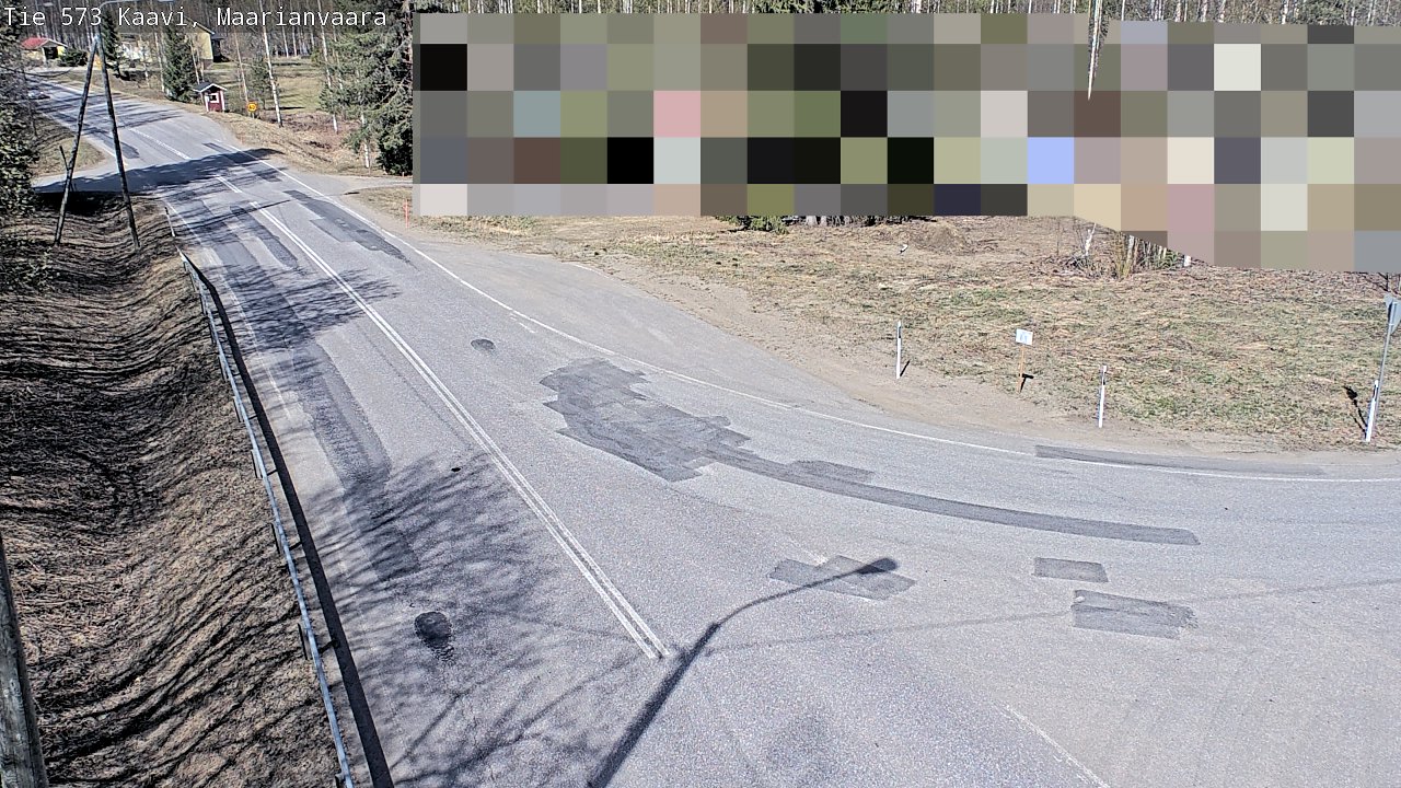 Kelikamerat Kuva Tie 573 Kaavi, Maarianvaara, Kaavi, Pohjois-Savo