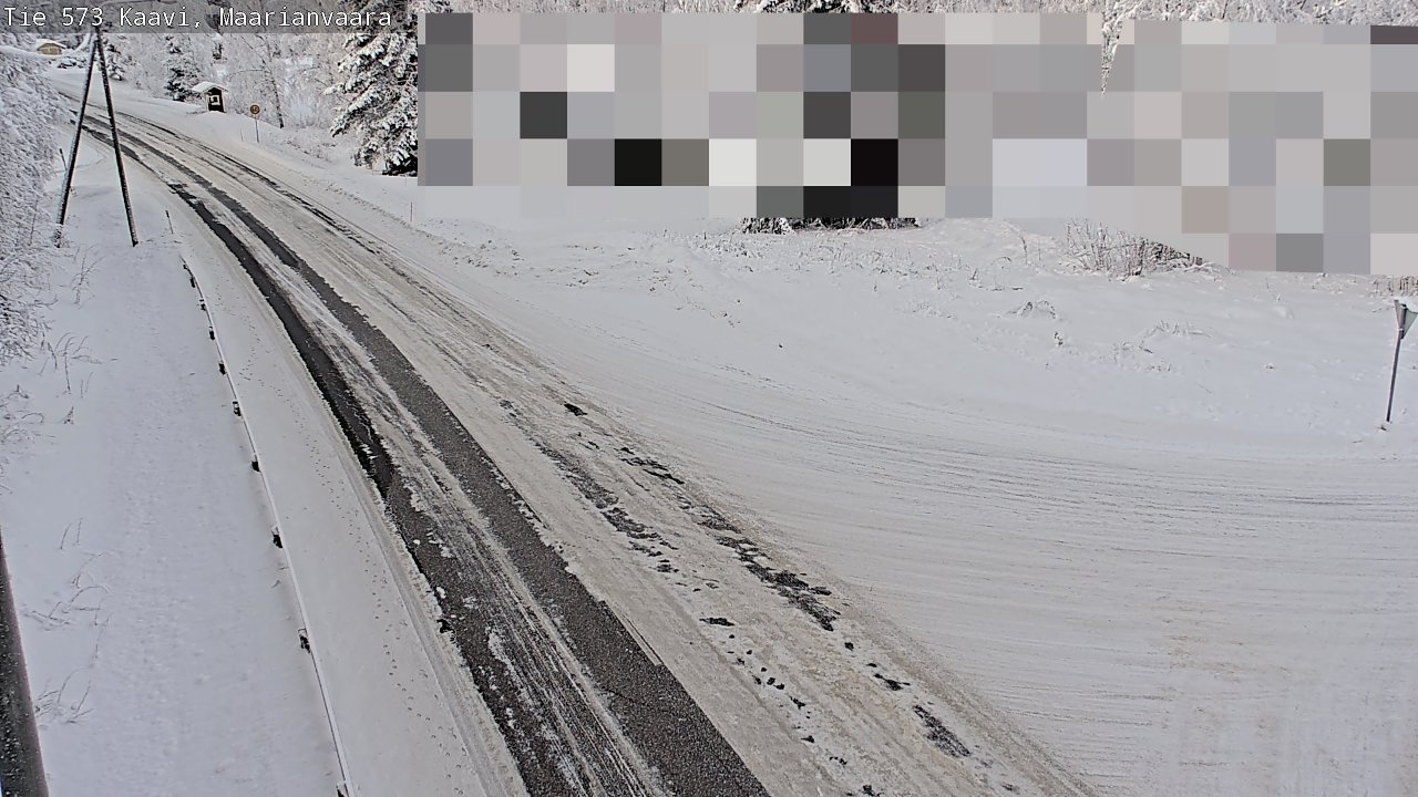 Weather Camera Image Road 573 Kaavi, Maarianvaara, Kaavi, Pohjois-Savo
