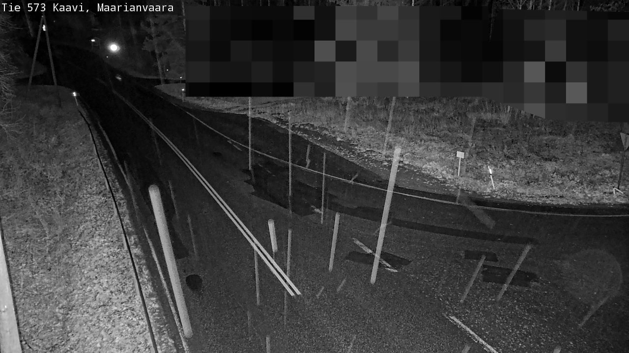 Weather Camera Image Väg 573 Kaavi, Maarianvaara, Kaavi, Pohjois-Savo