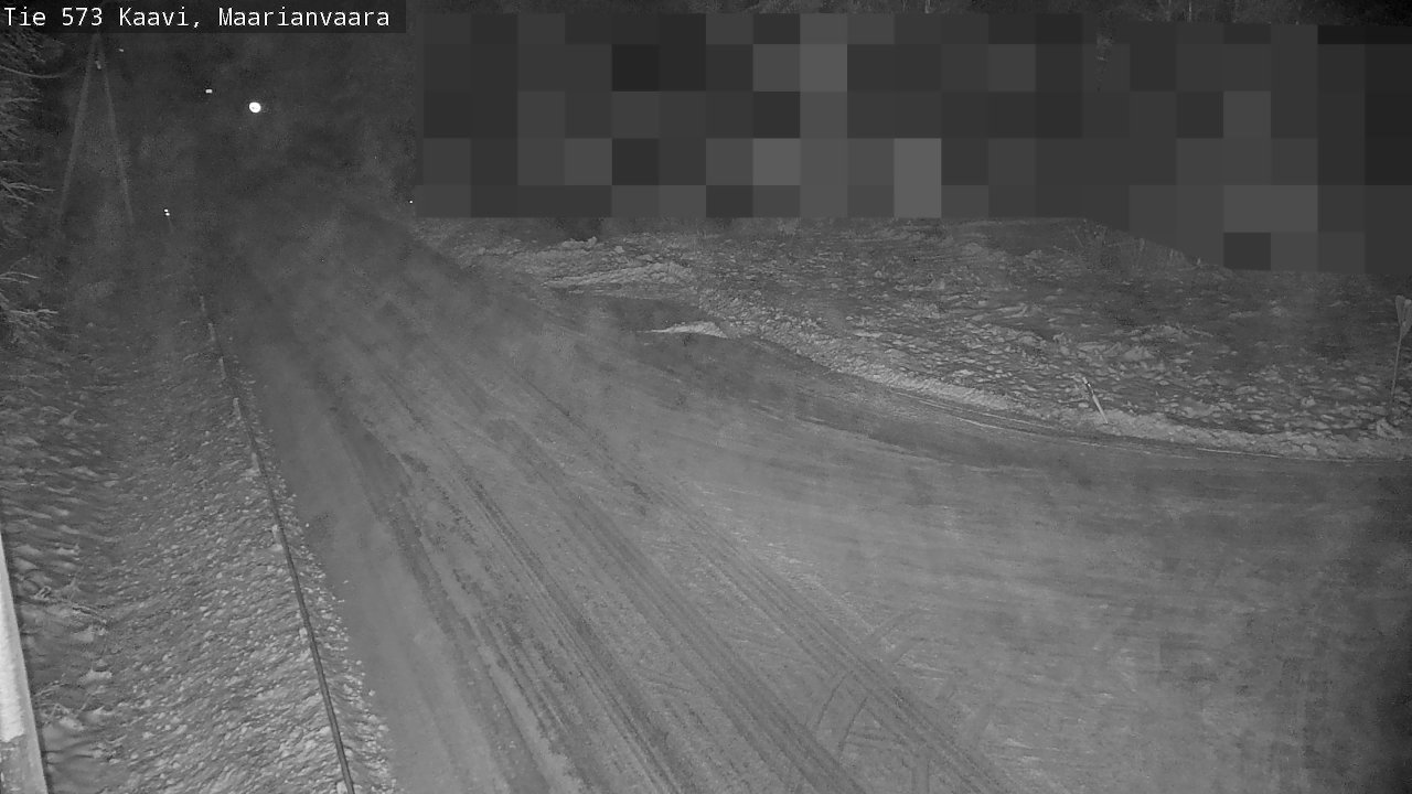 Weather Camera Image Väg 573 Kaavi, Maarianvaara, Kaavi, Pohjois-Savo
