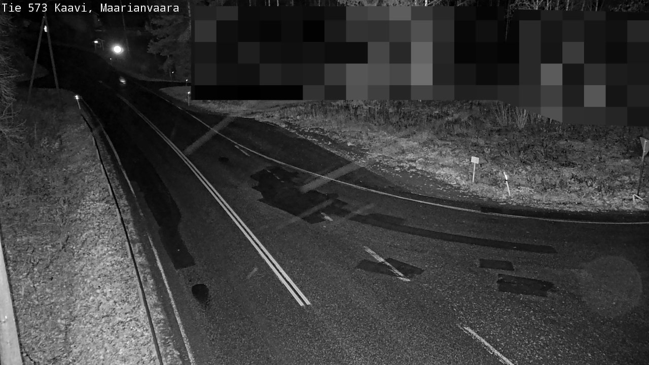 Weather Camera Image Road 573 Kaavi, Maarianvaara, Kaavi, Pohjois-Savo