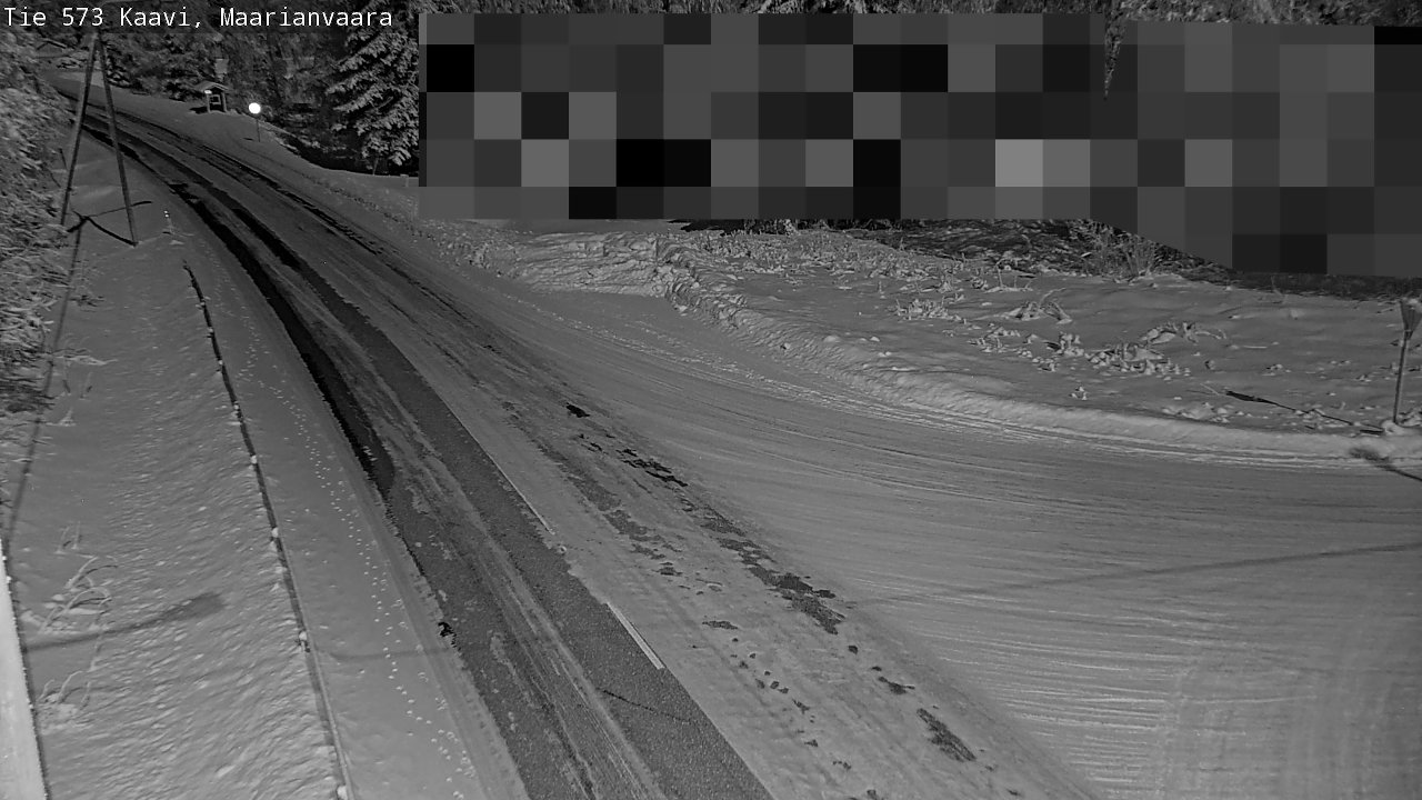 Weather Camera Image Road 573 Kaavi, Maarianvaara, Kaavi, Pohjois-Savo