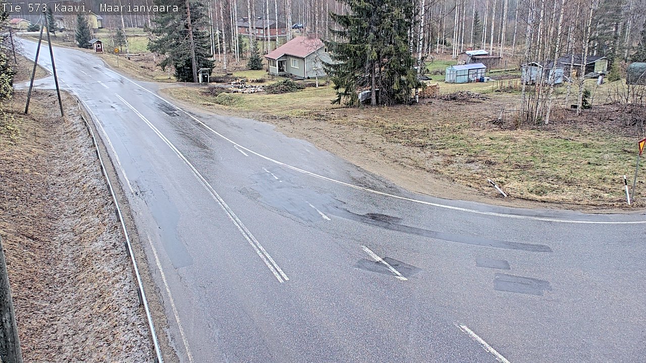 Weather Camera Image Väg 573 Kaavi, Maarianvaara, Kaavi, Pohjois-Savo