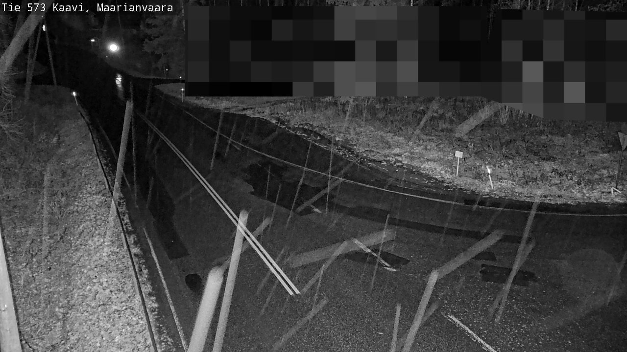 Weather Camera Image Väg 573 Kaavi, Maarianvaara, Kaavi, Pohjois-Savo