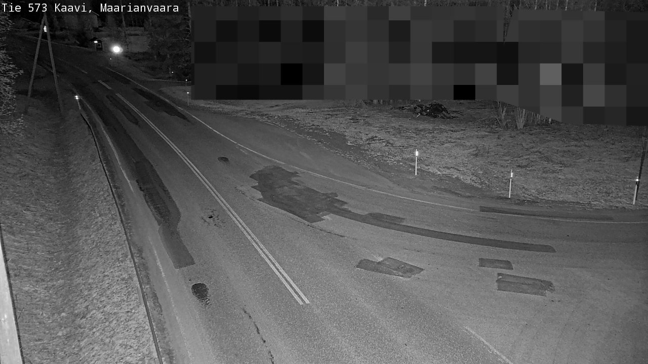 Weather Camera Image Väg 573 Kaavi, Maarianvaara, Kaavi, Pohjois-Savo