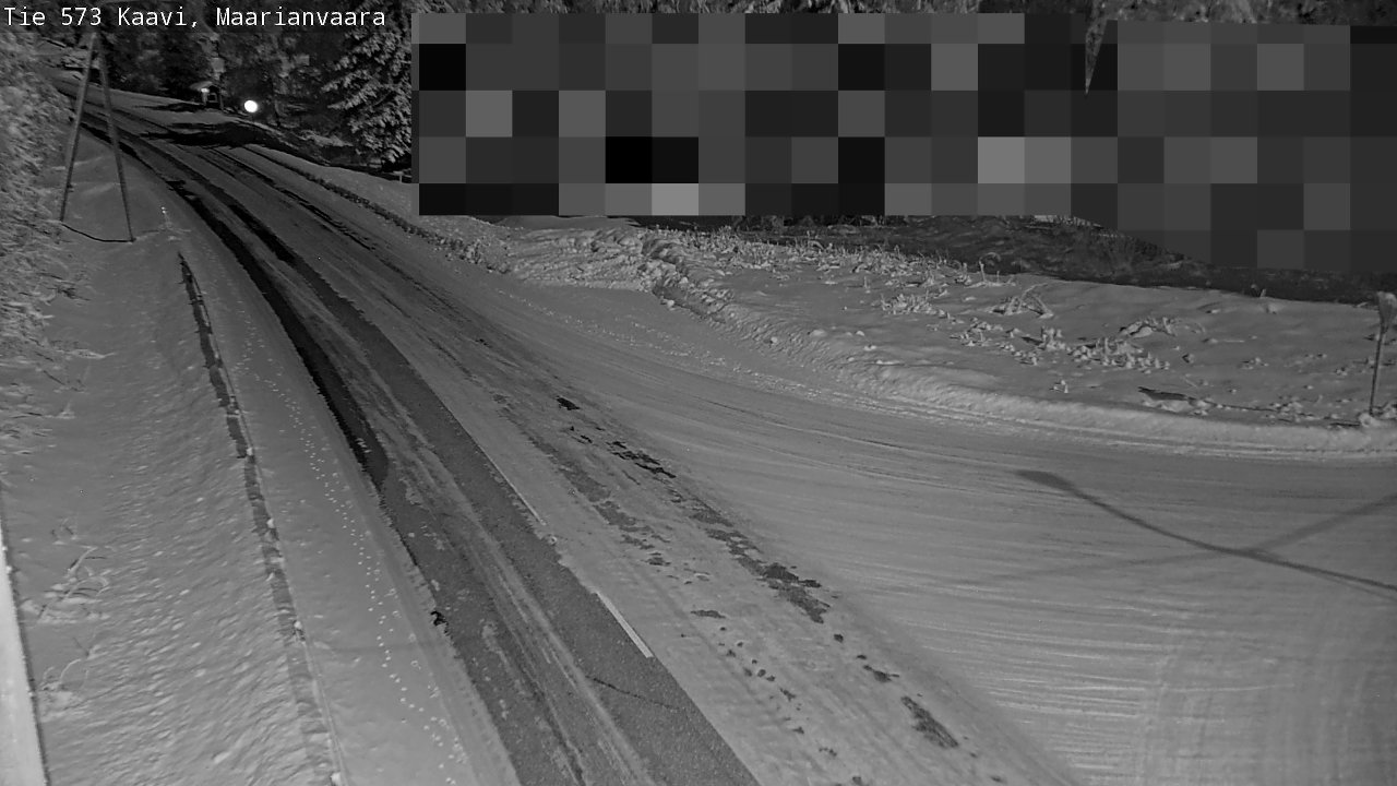 Weather Camera Image Road 573 Kaavi, Maarianvaara, Kaavi, Pohjois-Savo