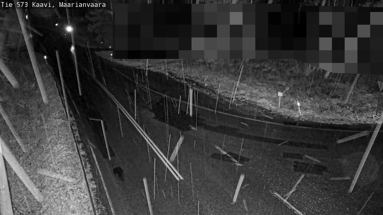 Weather Camera Image Väg 573 Kaavi, Maarianvaara, Kaavi, Pohjois-Savo