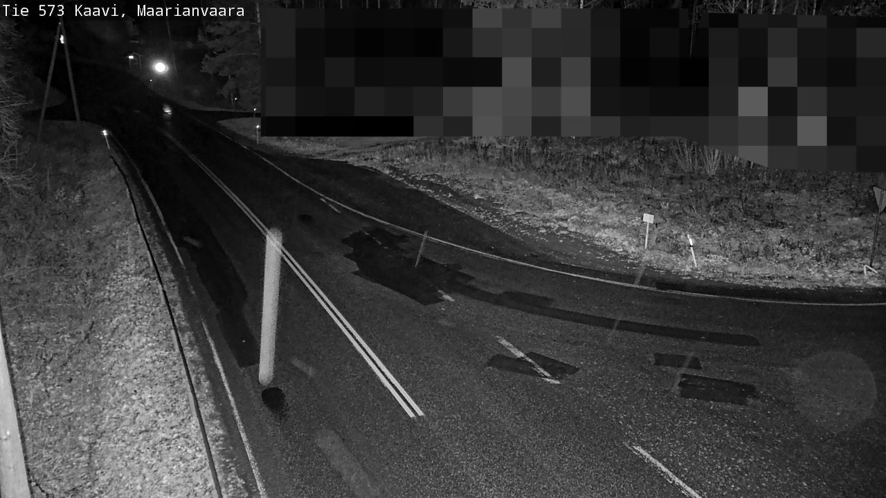 Weather Camera Image Road 573 Kaavi, Maarianvaara, Kaavi, Pohjois-Savo