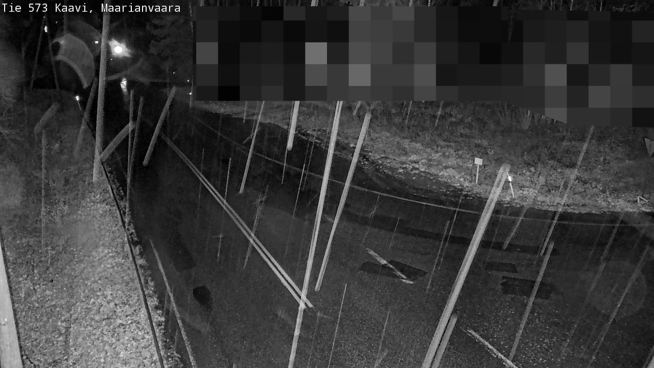 Weather Camera Image Väg 573 Kaavi, Maarianvaara, Kaavi, Pohjois-Savo
