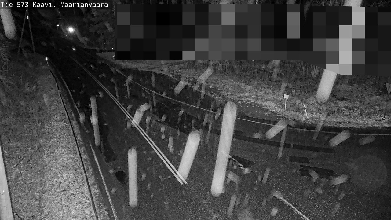 Weather Camera Image Road 573 Kaavi, Maarianvaara, Kaavi, Pohjois-Savo