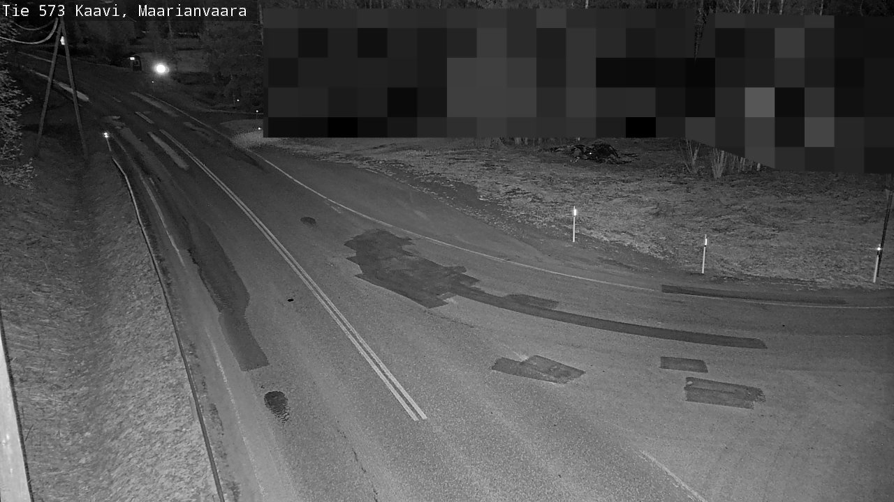 Weather Camera Image Väg 573 Kaavi, Maarianvaara, Kaavi, Pohjois-Savo