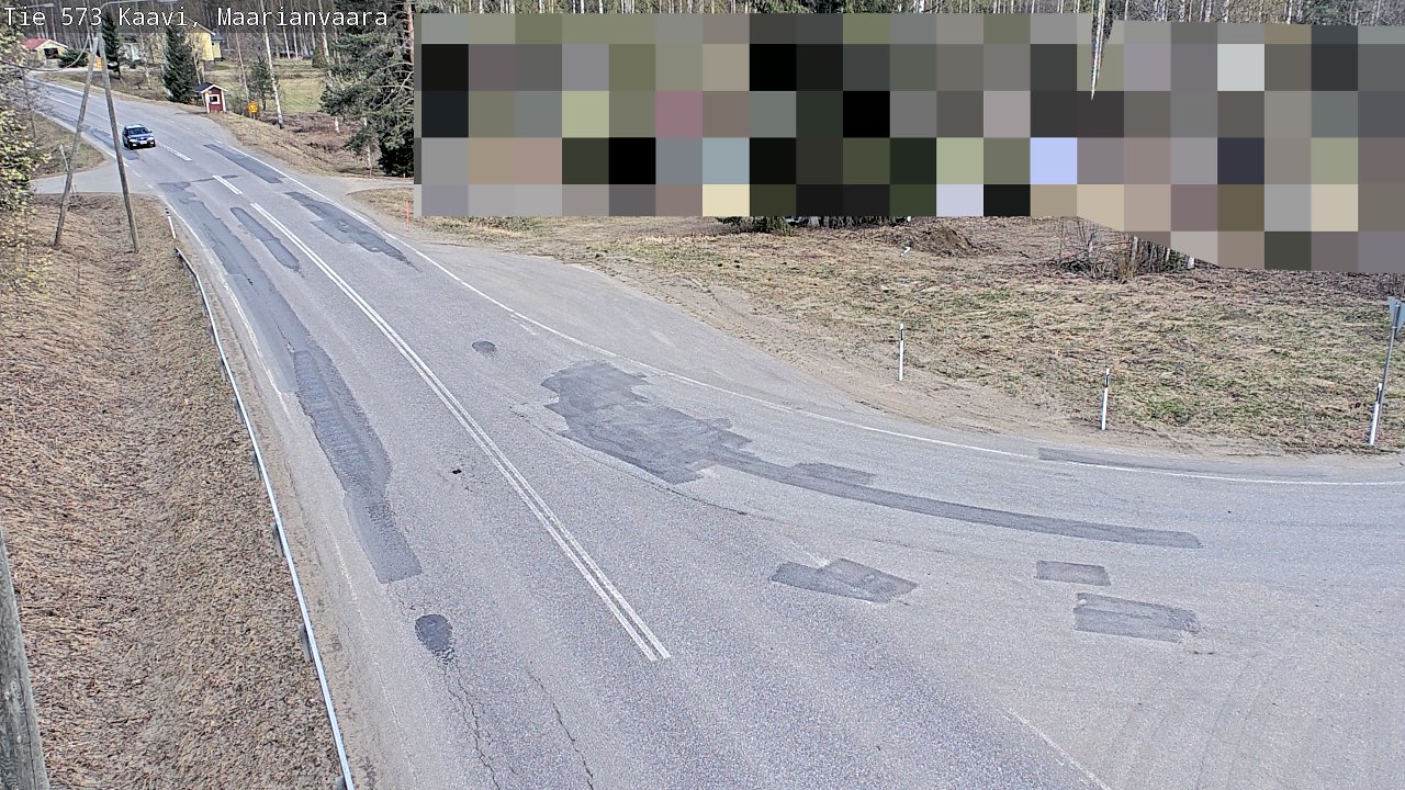 Kelikamerat Kuva Tie 573 Kaavi, Maarianvaara, Kaavi, Pohjois-Savo