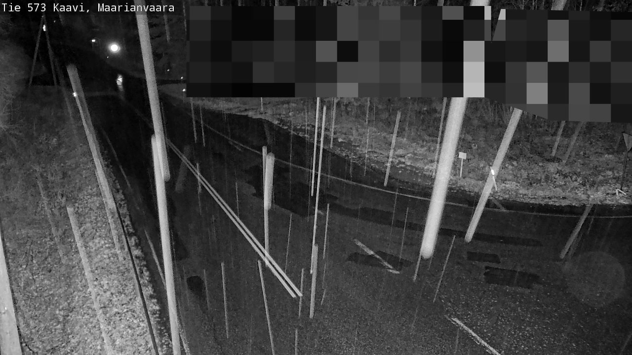 Weather Camera Image Väg 573 Kaavi, Maarianvaara, Kaavi, Pohjois-Savo