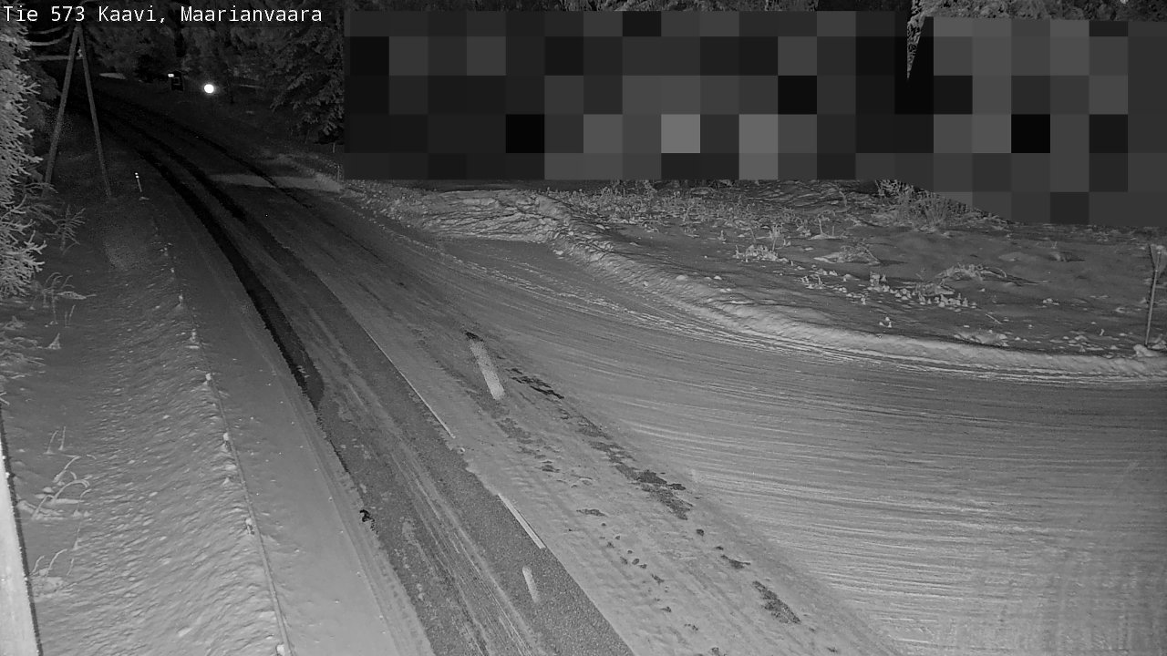 Weather Camera Image Road 573 Kaavi, Maarianvaara, Kaavi, Pohjois-Savo