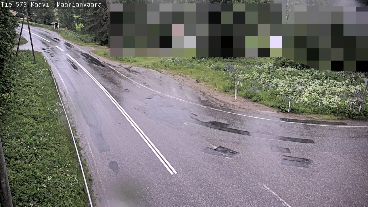 Weather Camera Image Road 573 Kaavi, Maarianvaara, Kaavi, Pohjois-Savo
