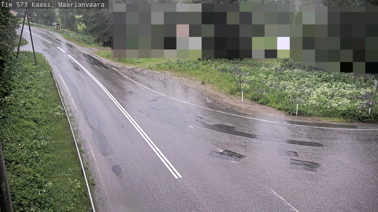 Weather Camera Image Road 573 Kaavi, Maarianvaara, Kaavi, Pohjois-Savo