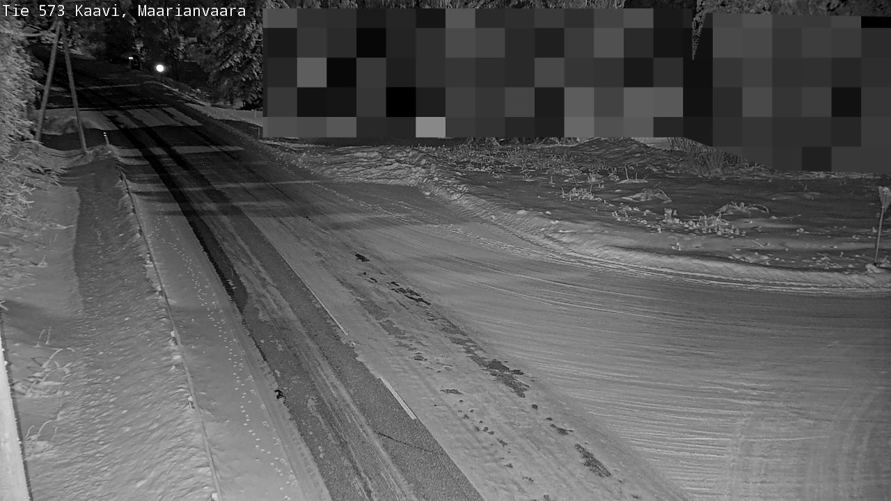 Weather Camera Image Road 573 Kaavi, Maarianvaara, Kaavi, Pohjois-Savo