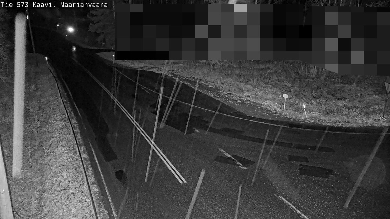 Weather Camera Image Väg 573 Kaavi, Maarianvaara, Kaavi, Pohjois-Savo