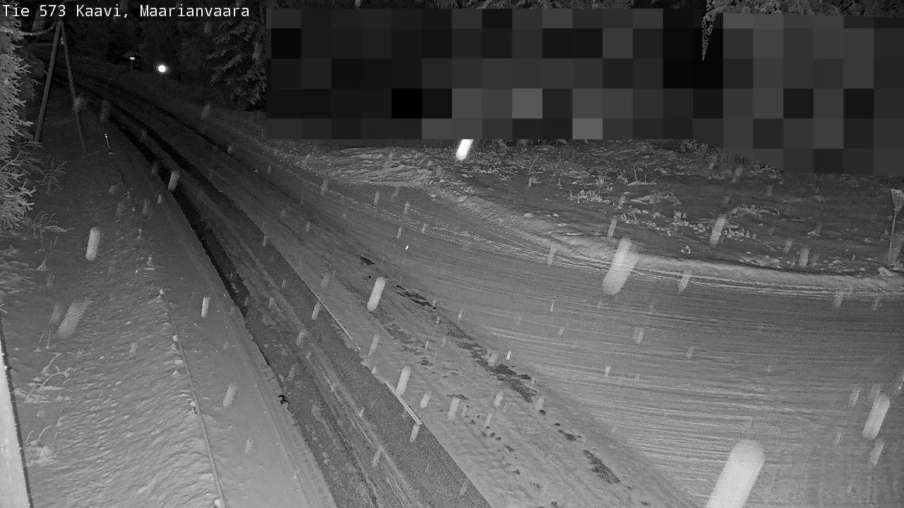 Weather Camera Image Road 573 Kaavi, Maarianvaara, Kaavi, Pohjois-Savo