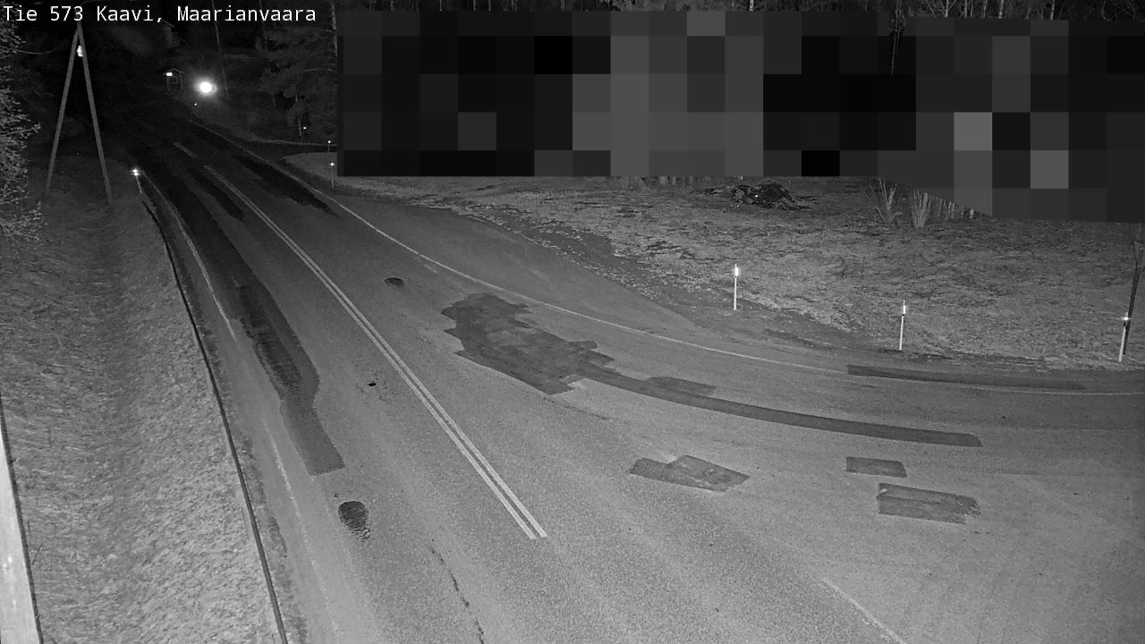 Weather Camera Image Väg 573 Kaavi, Maarianvaara, Kaavi, Pohjois-Savo