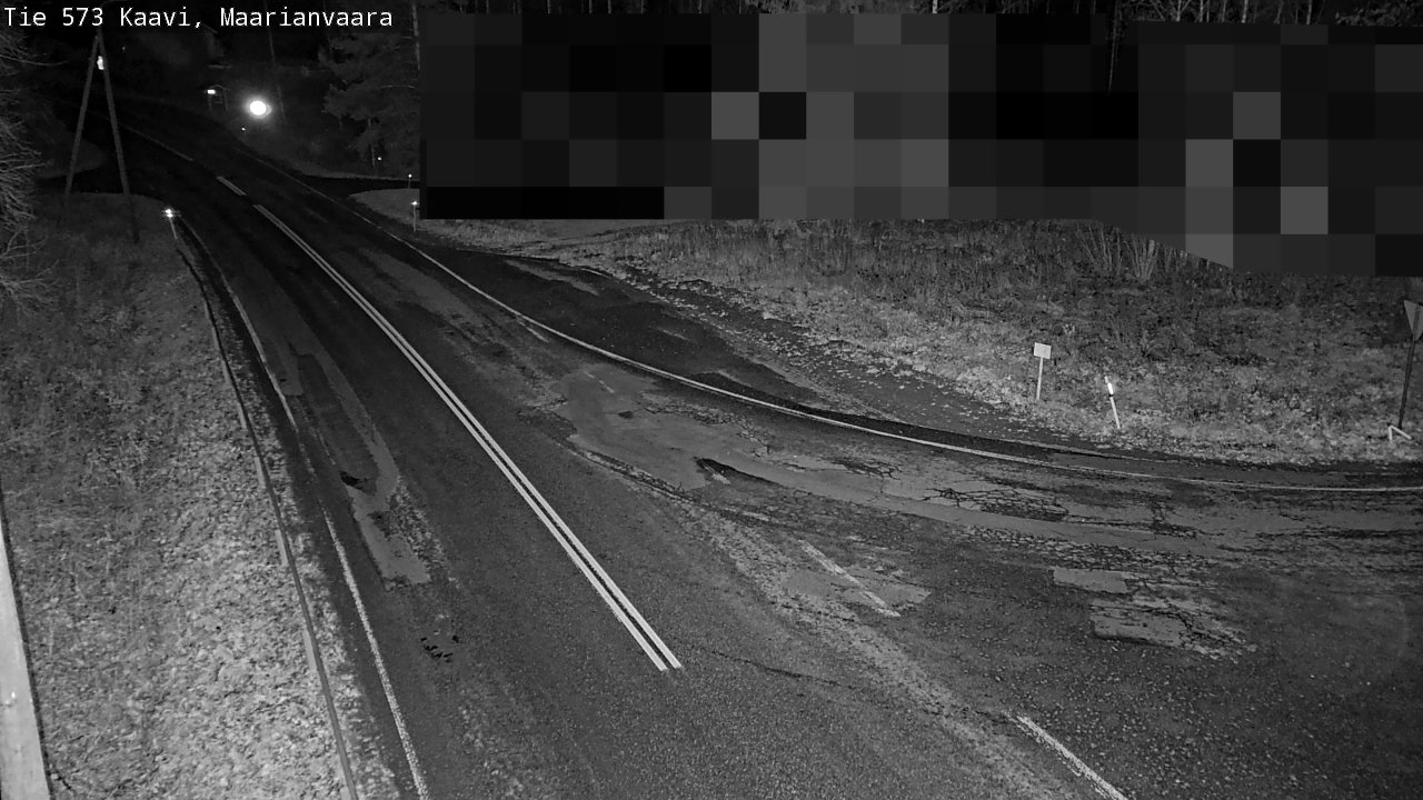 Weather Camera Image Väg 573 Kaavi, Maarianvaara, Kaavi, Pohjois-Savo