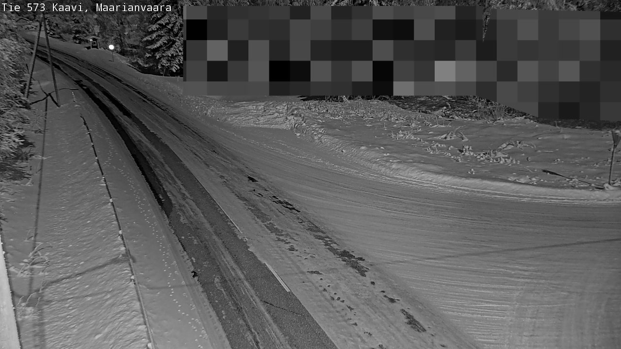 Weather Camera Image Road 573 Kaavi, Maarianvaara, Kaavi, Pohjois-Savo