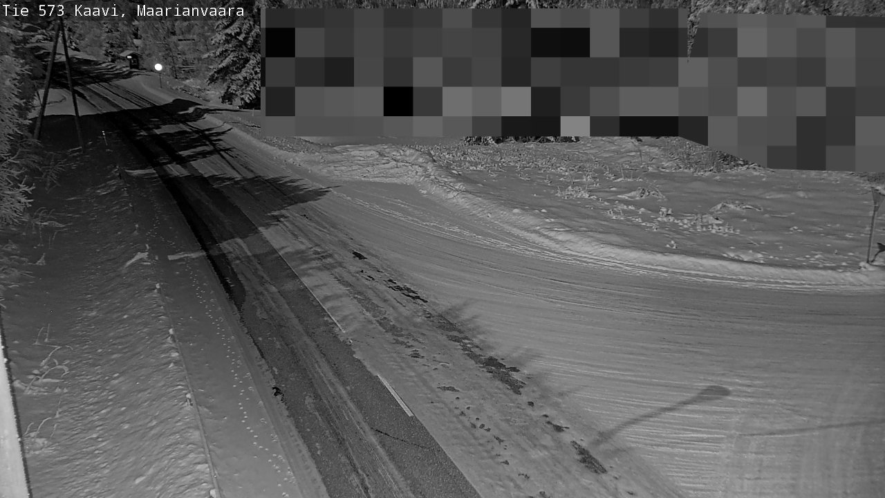 Weather Camera Image Road 573 Kaavi, Maarianvaara, Kaavi, Pohjois-Savo
