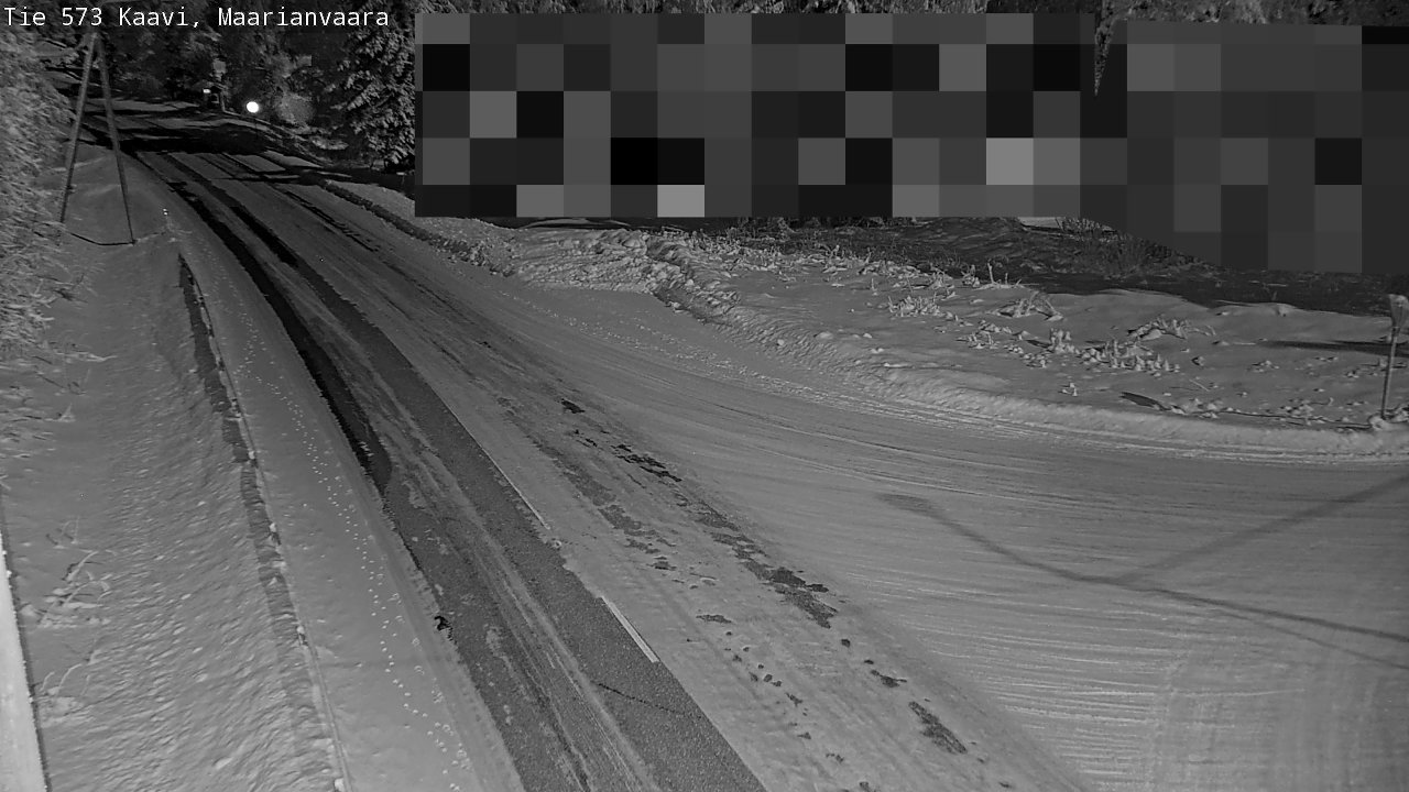 Weather Camera Image Road 573 Kaavi, Maarianvaara, Kaavi, Pohjois-Savo