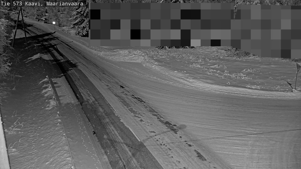Weather Camera Image Road 573 Kaavi, Maarianvaara, Kaavi, Pohjois-Savo