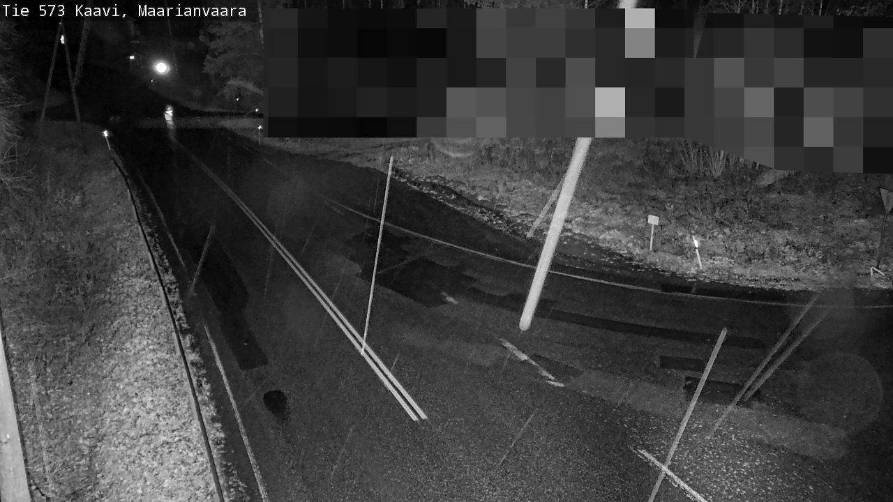 Weather Camera Image Väg 573 Kaavi, Maarianvaara, Kaavi, Pohjois-Savo