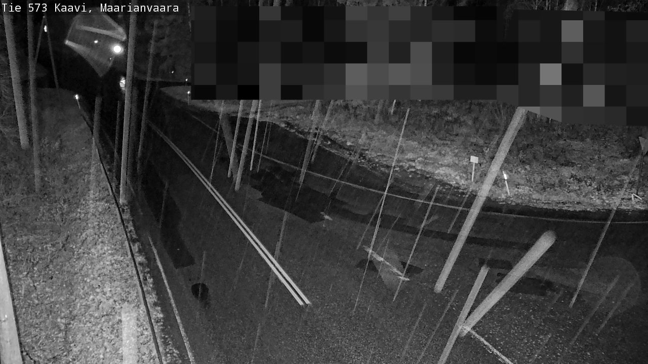 Weather Camera Image Väg 573 Kaavi, Maarianvaara, Kaavi, Pohjois-Savo