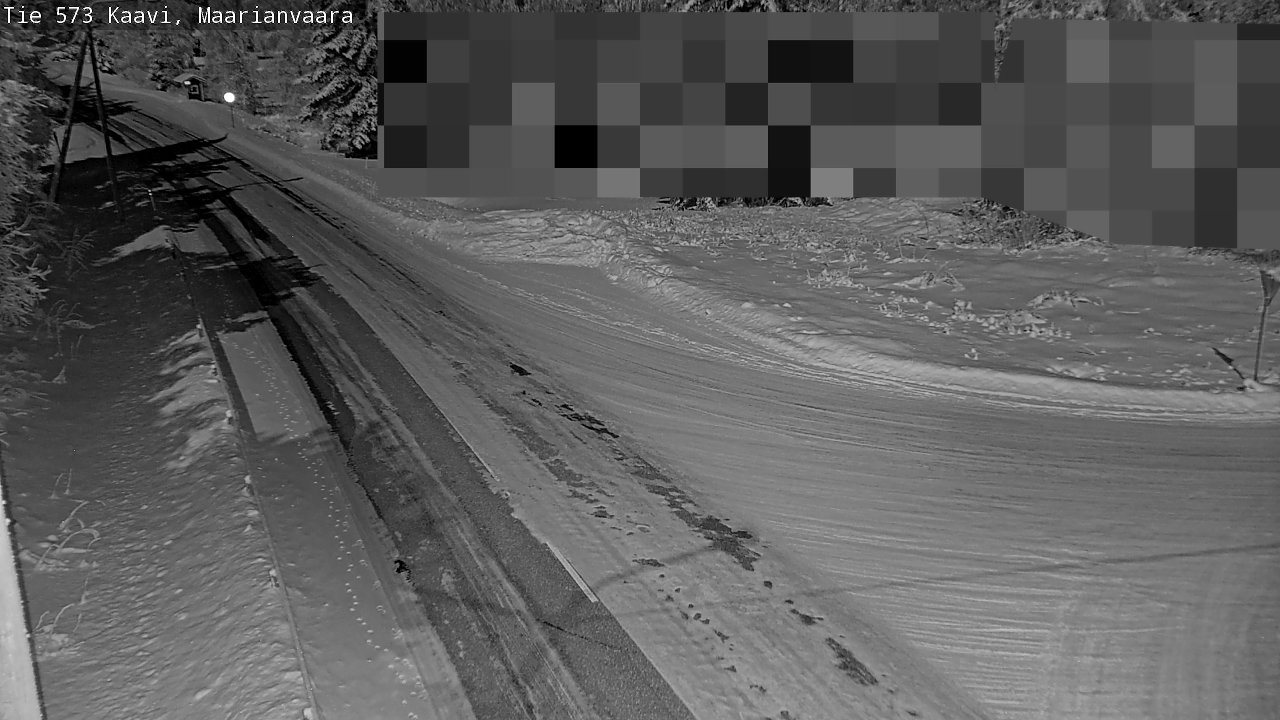Weather Camera Image Road 573 Kaavi, Maarianvaara, Kaavi, Pohjois-Savo