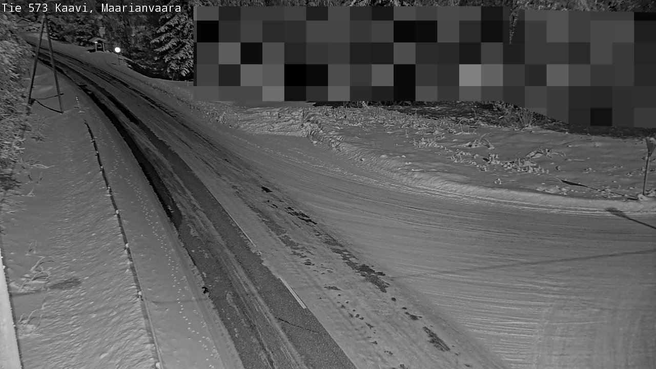 Weather Camera Image Road 573 Kaavi, Maarianvaara, Kaavi, Pohjois-Savo