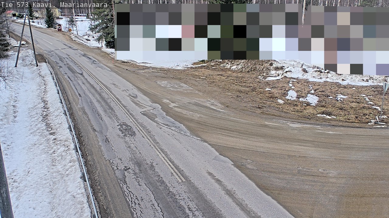 Kelikamerat Kuva Tie 573 Kaavi, Maarianvaara, Kaavi, Pohjois-Savo