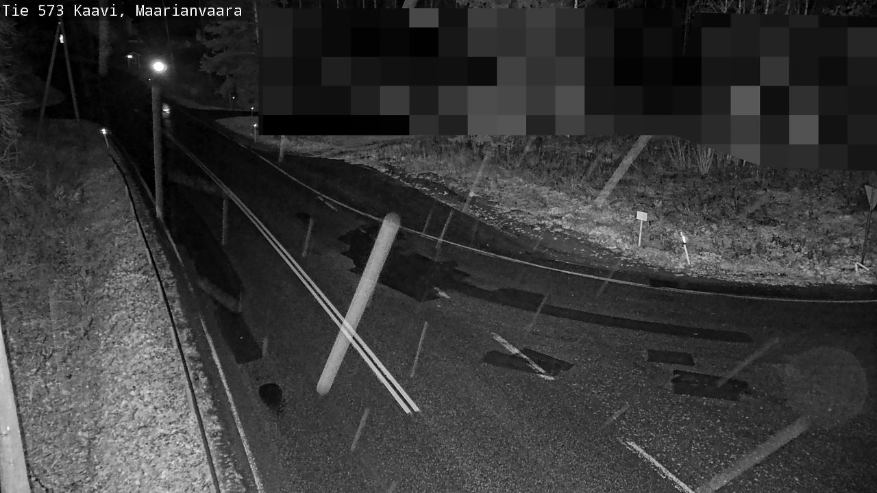 Weather Camera Image Road 573 Kaavi, Maarianvaara, Kaavi, Pohjois-Savo