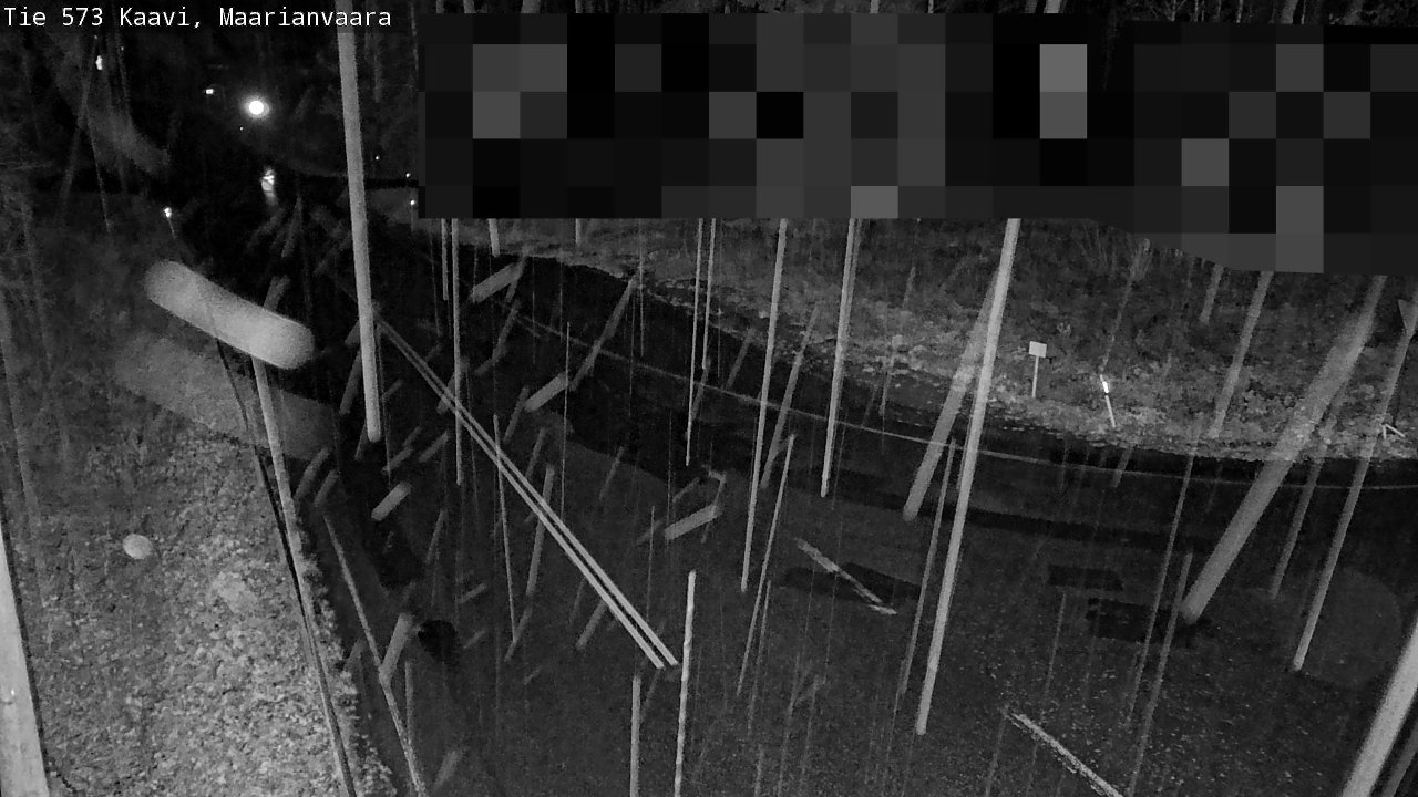 Weather Camera Image Väg 573 Kaavi, Maarianvaara, Kaavi, Pohjois-Savo